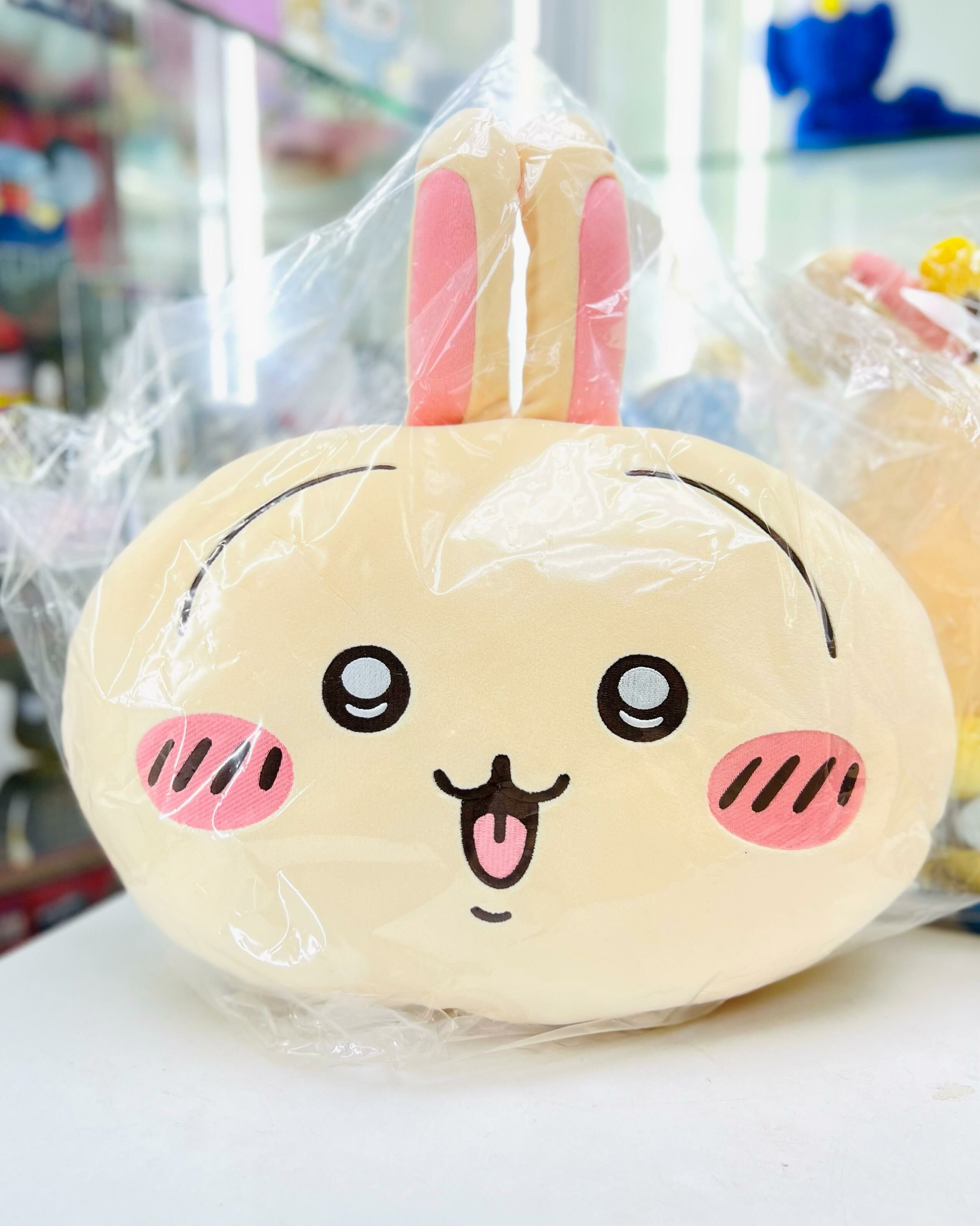 B賞-日本Chiikawa Usagi 小兔兔一番賞-B賞（Face cushion）