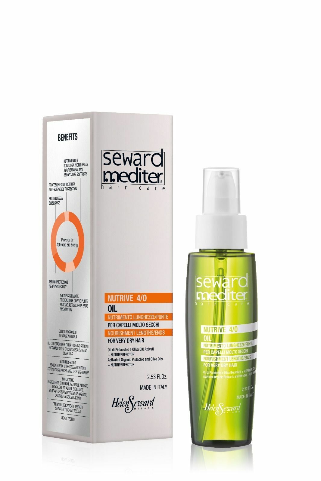 SM - NOURISHMENT AND BRILLIANCE OIL 4O 75ml (For very dry, dull hair use)