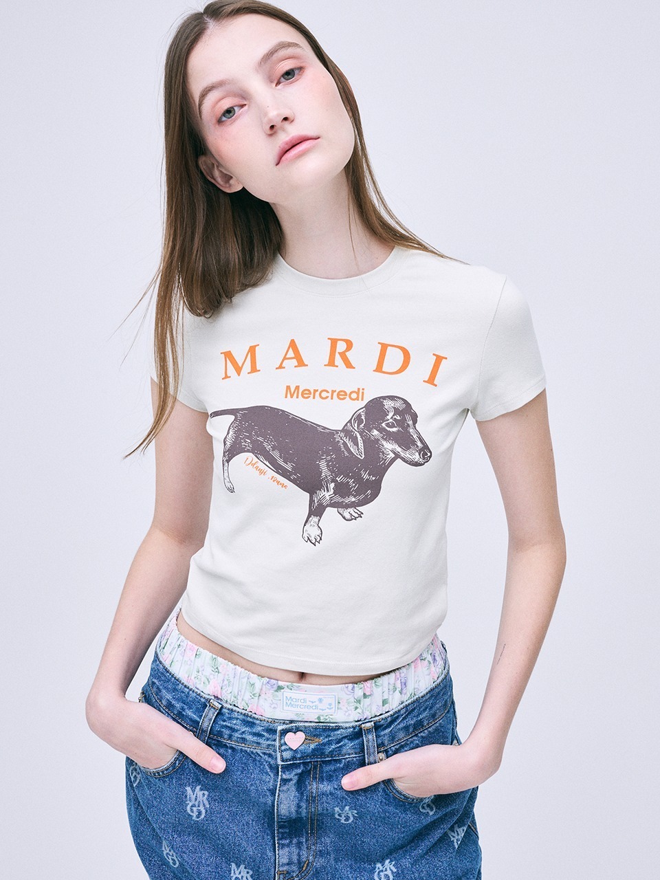 Mardi Mercredi CROPPED TSHIRT DDANJI