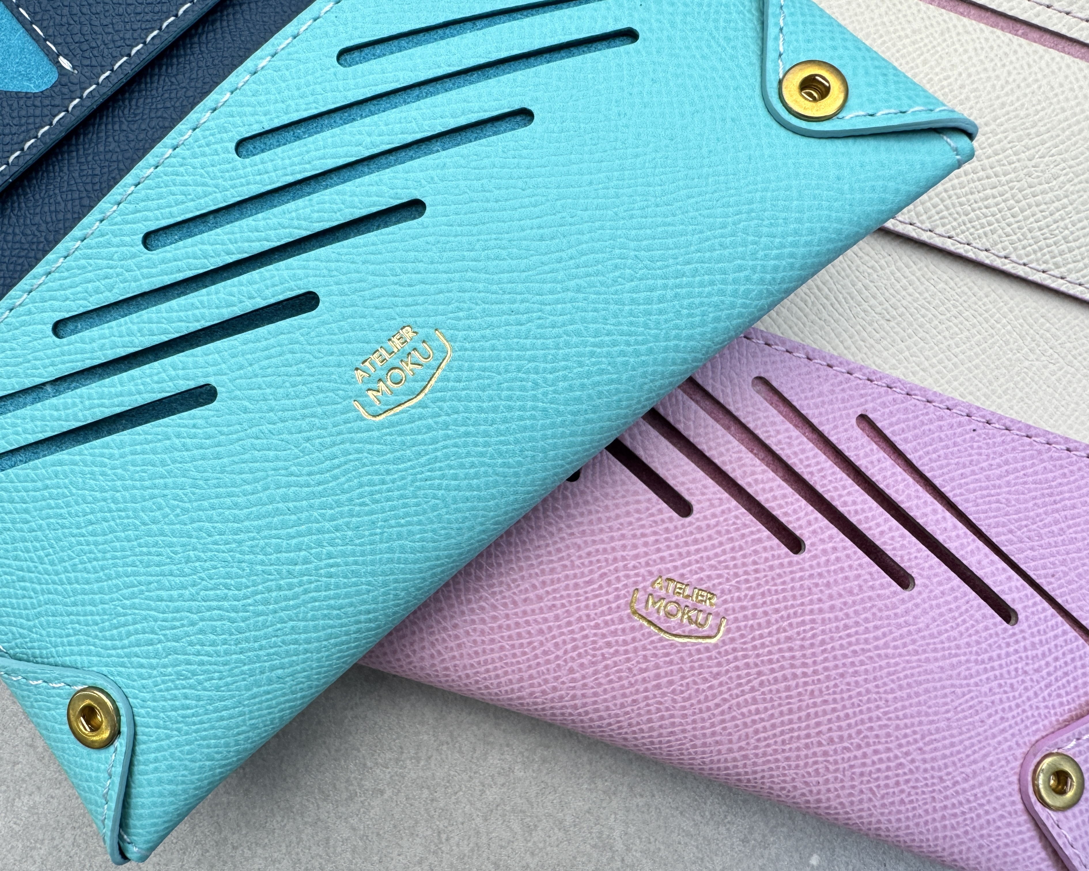 [ATELIER MOKU] 小而薄的長皮夾 | UNO ver.2 Plus Veau Epsom