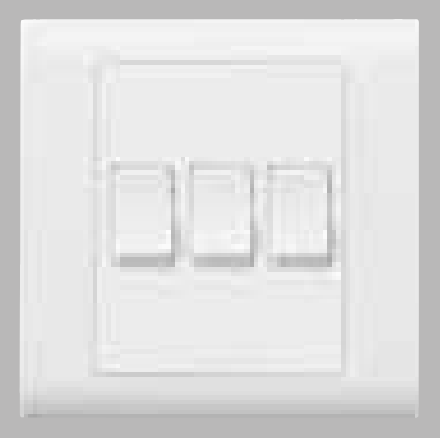 MK Essentials 意莎 3位單控開關掣