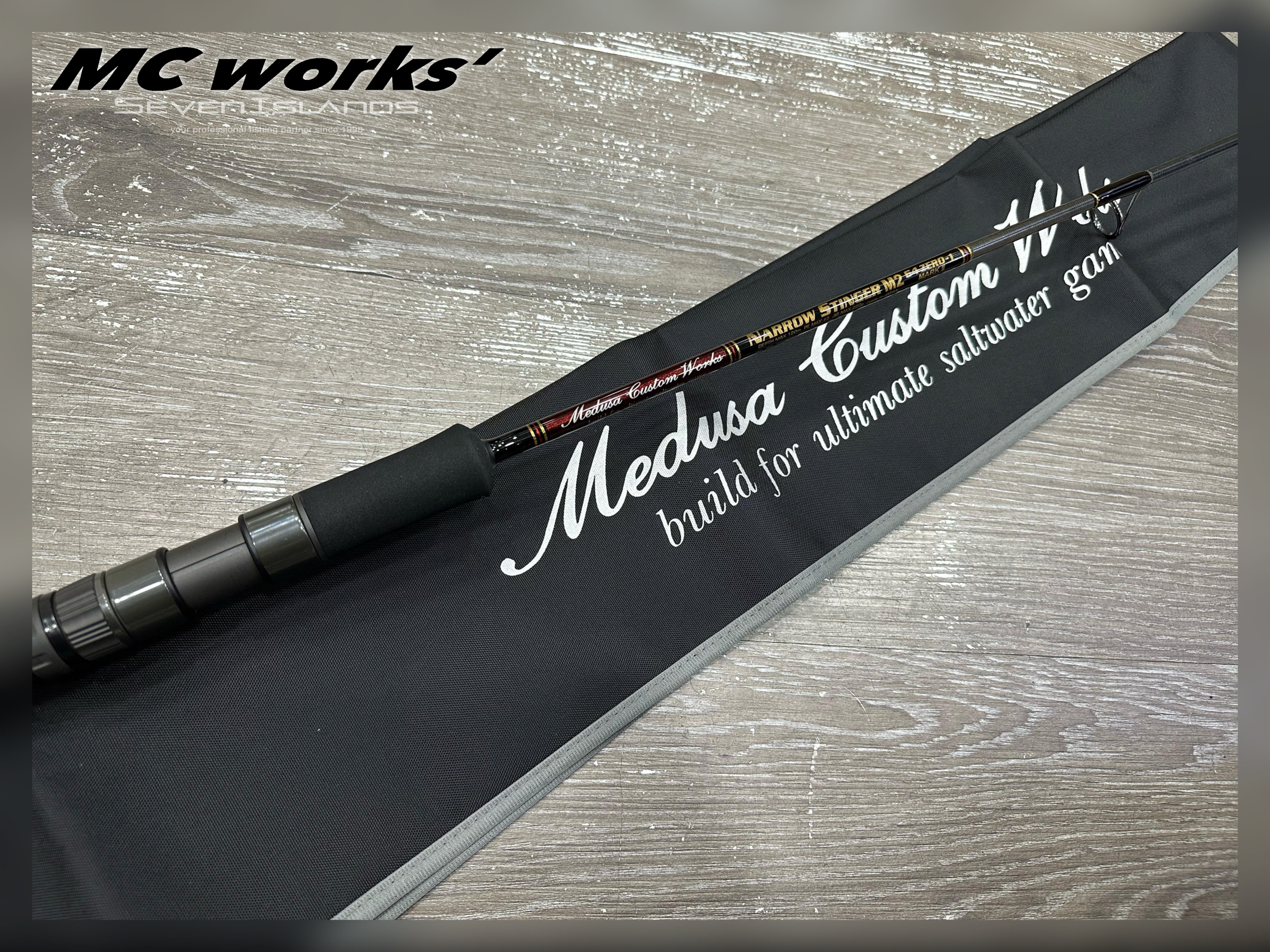 MC WORKS' Narrow Stinger M2 64Zero-1 SP Jigging Rod