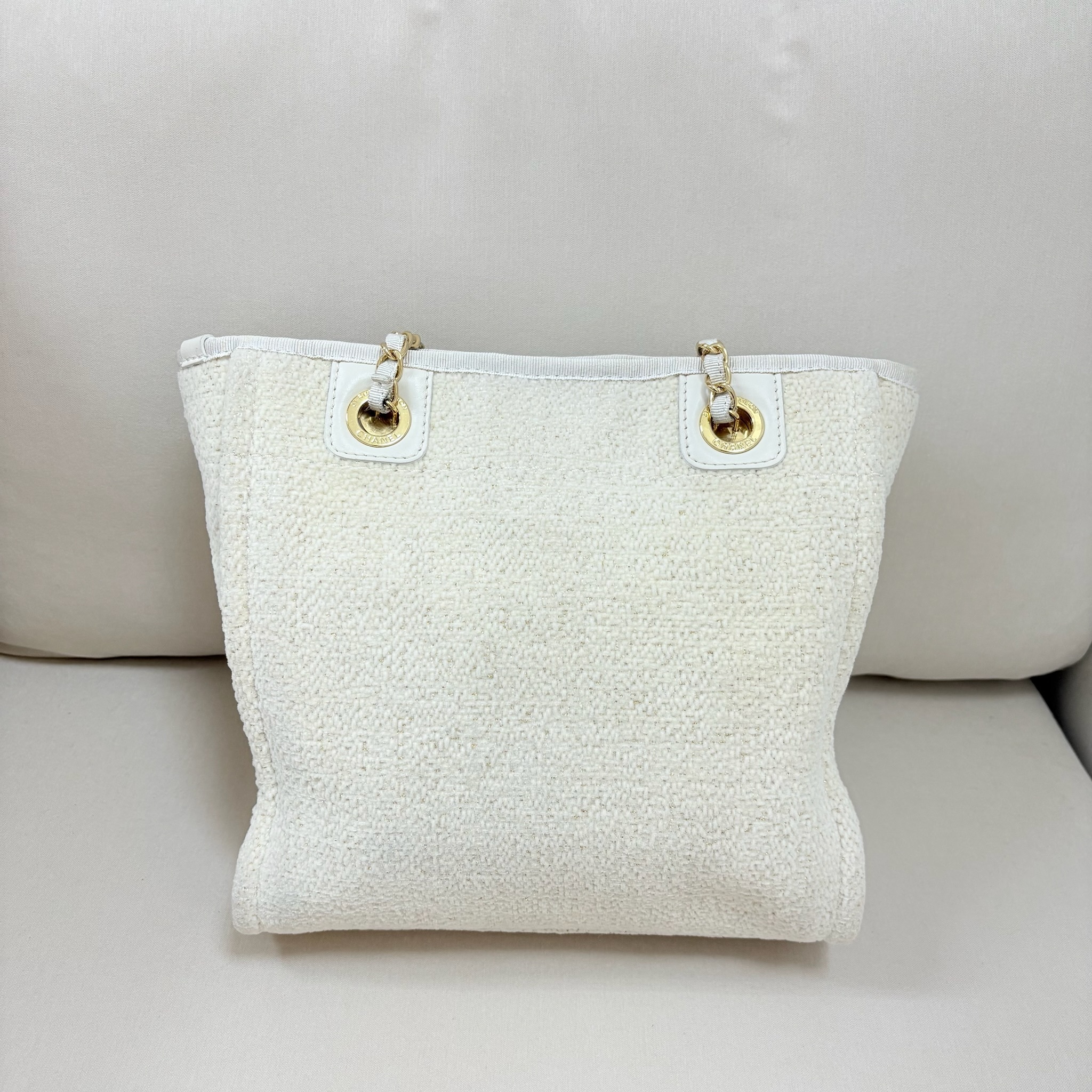 Chanel Deauville Bag - Beige / Ghw