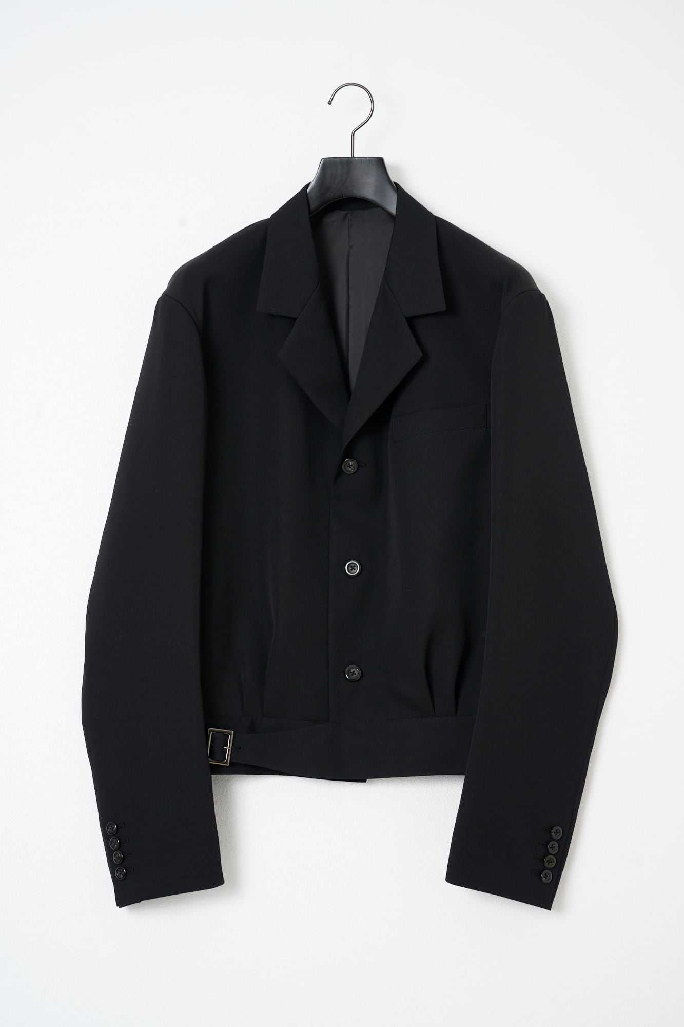 UJOH - 3BS SHORT JACKET / BLACK