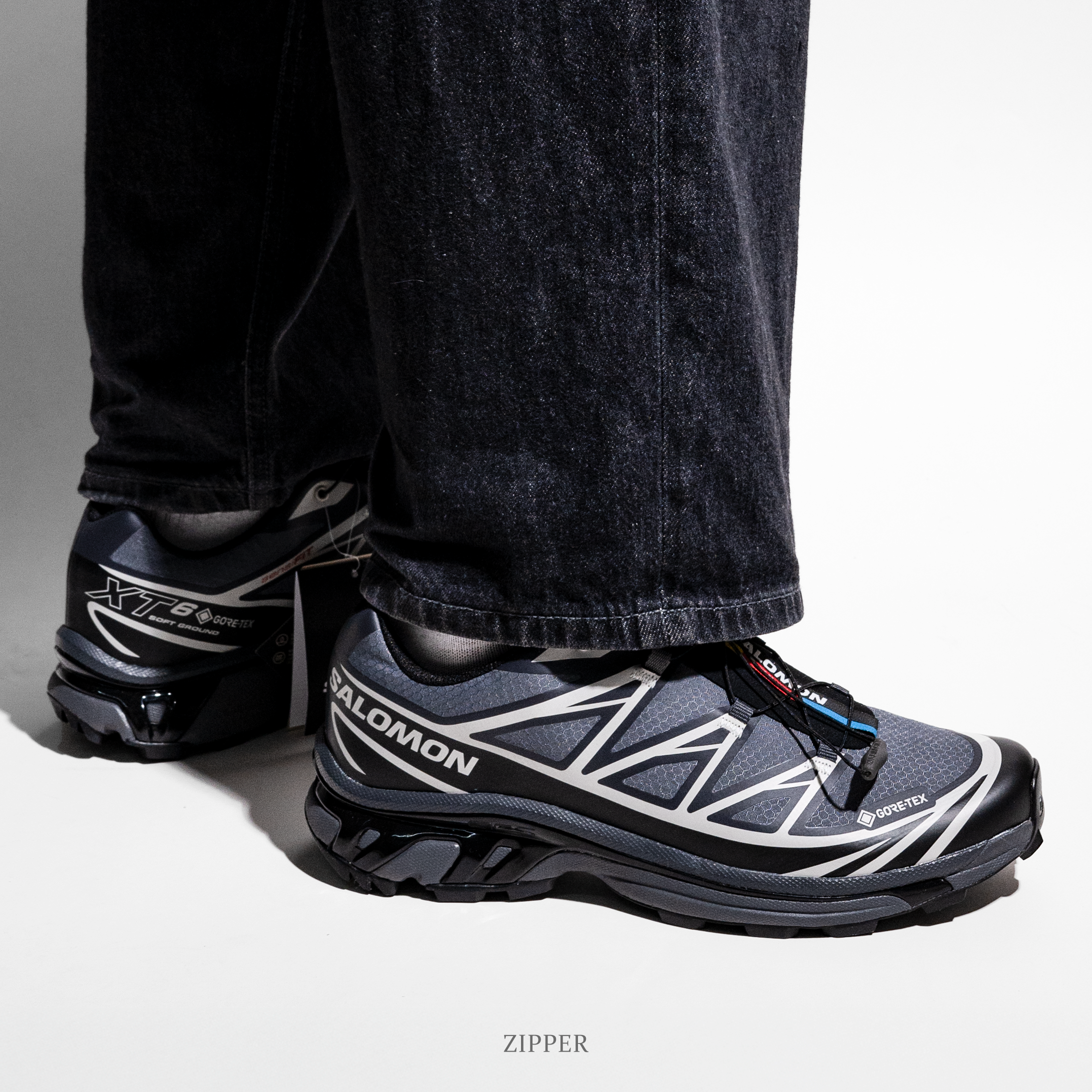 Salomon XT-6 GTX Black/Ebony/Lunar Rock