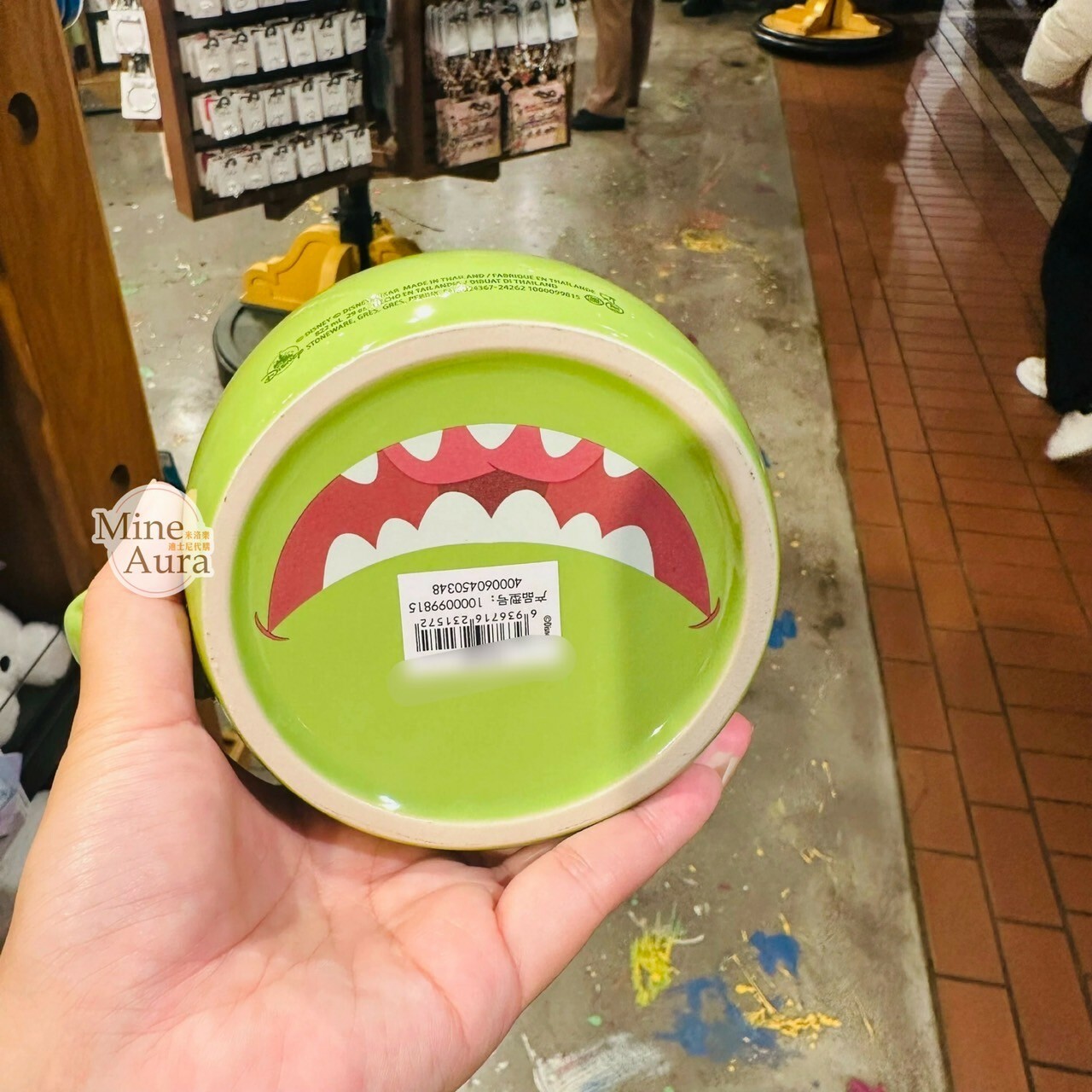 大眼仔 Mike Wazowski 大臉圖案 馬克杯 水杯 怪獸電力公司 Monsters, Inc. -上海迪士尼樂園