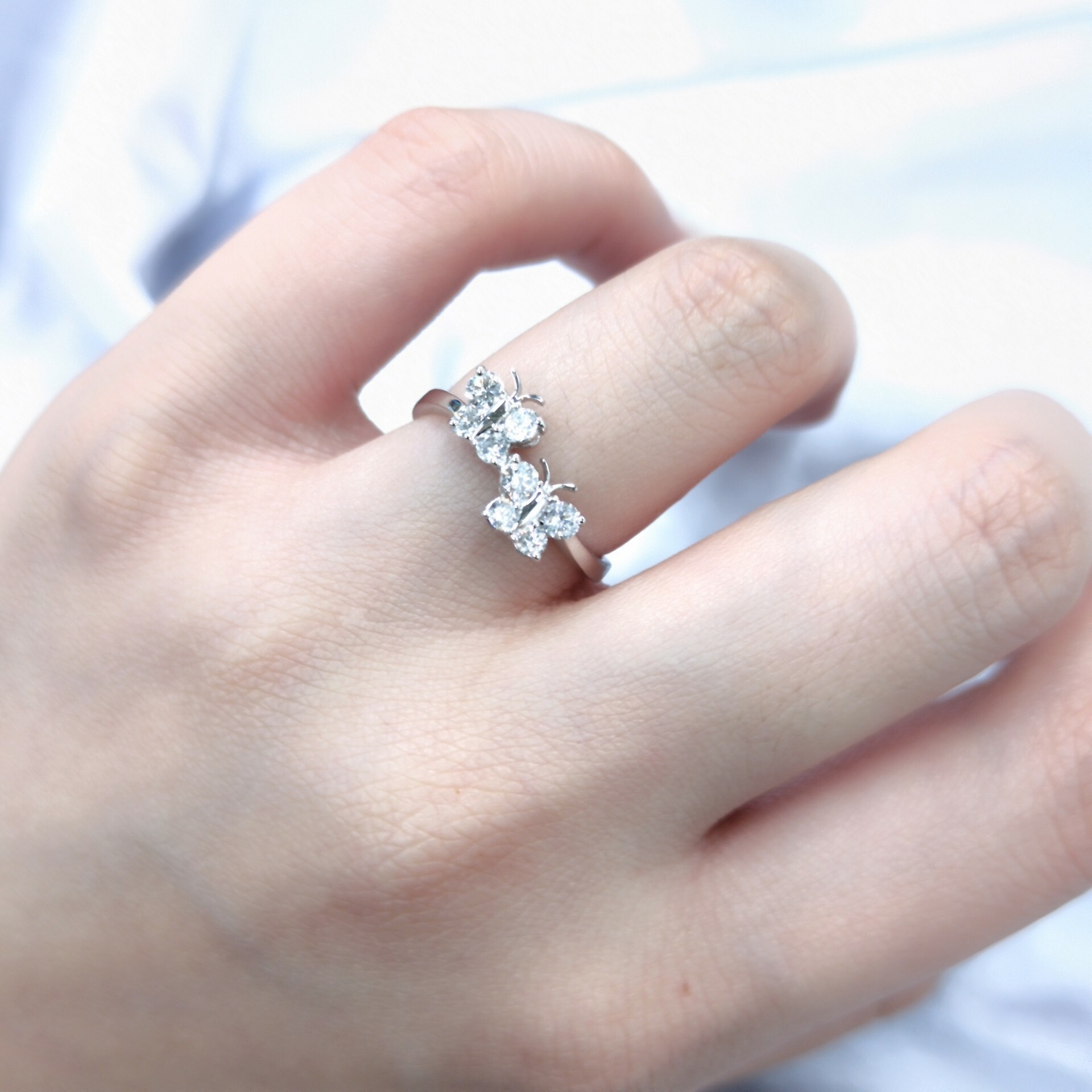 18K White Gold 0.40ct Diamond Ring