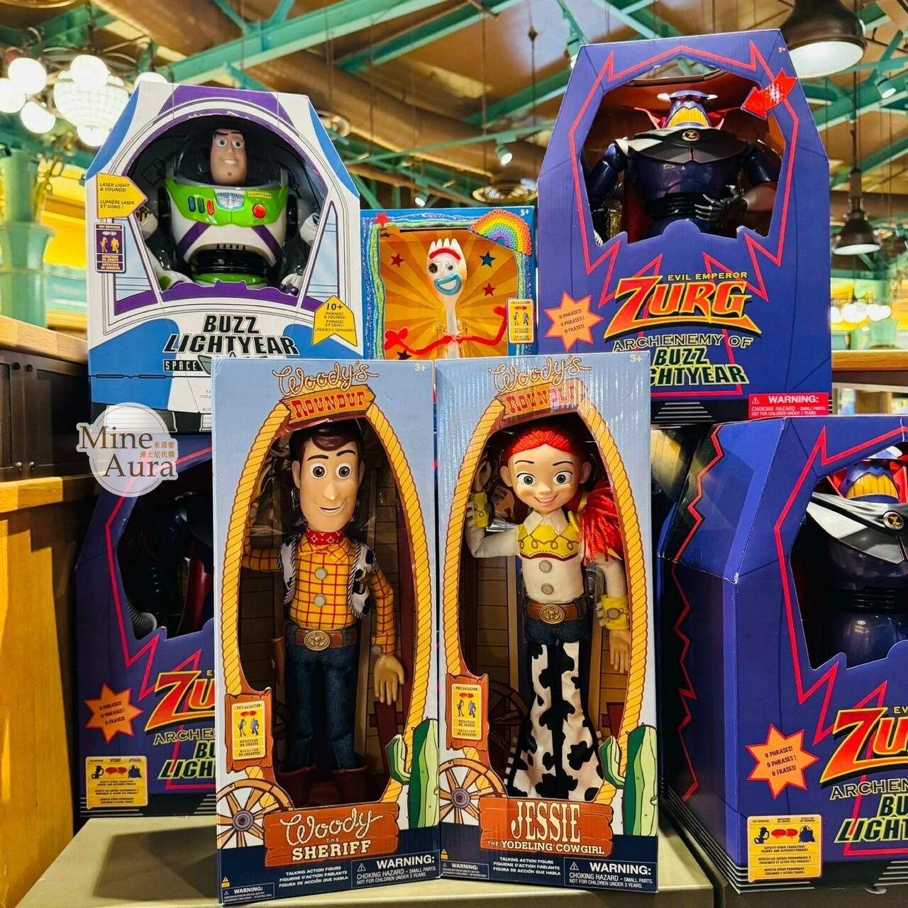 札克天王 發聲玩具 公仔 模型 玩具總動員 Toy Story -上海迪士尼樂園