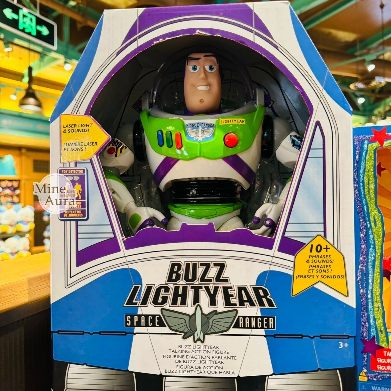 巴斯光年 Buzz Lightyear 發聲玩具 公仔 模型 玩具總動員 Toy Story -上海迪士尼樂園