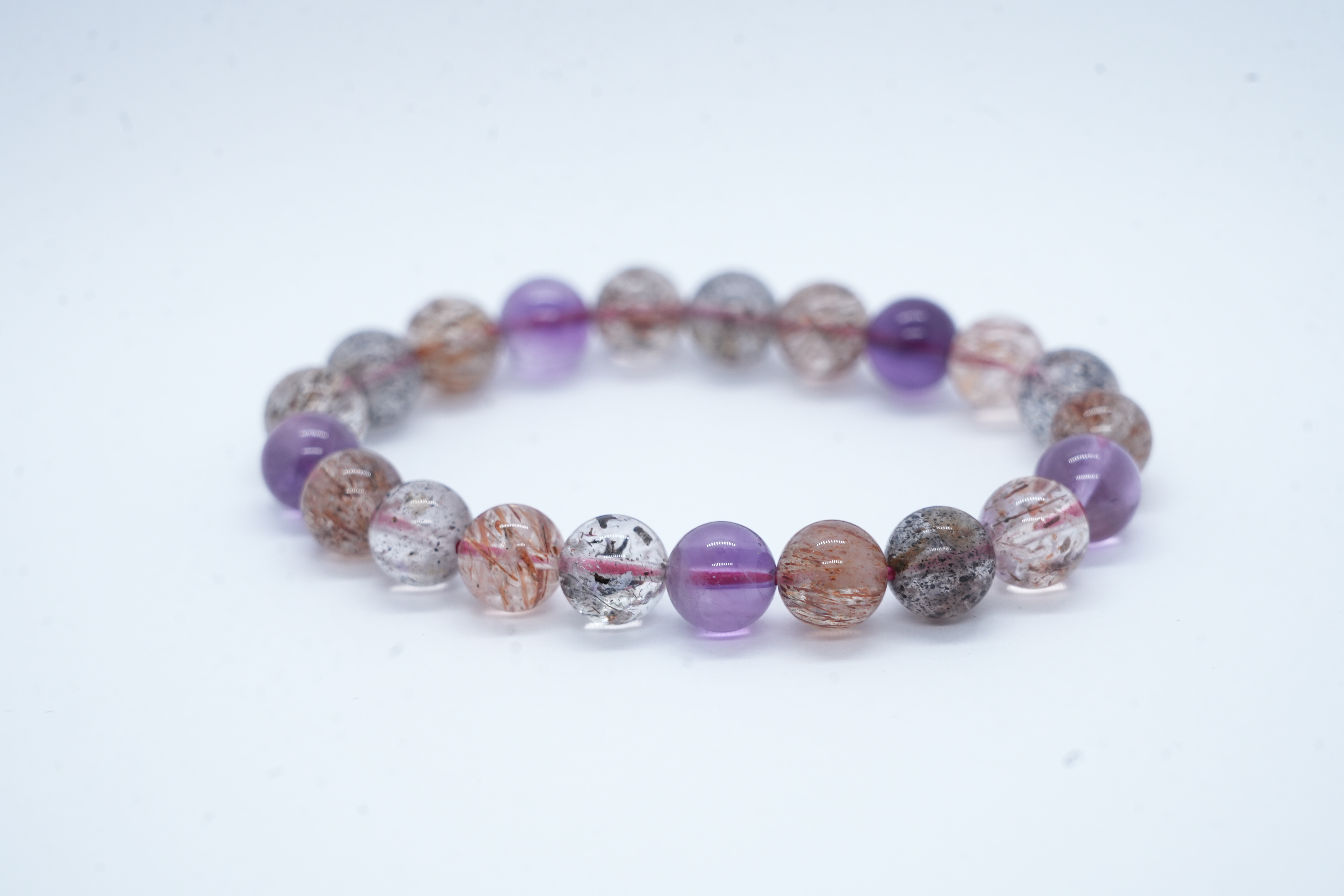 C1 - 超級七水晶手串9mm