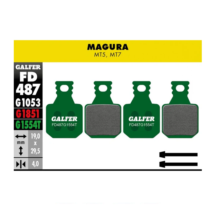 Galfer 剎車墊  (Magura MT5 - MT7用)