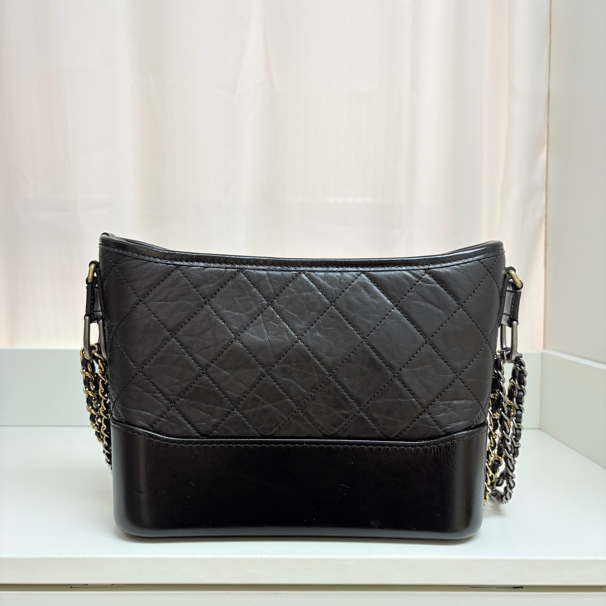 Chanel Gabrielle Hobo - Black / Ghw&Shw
