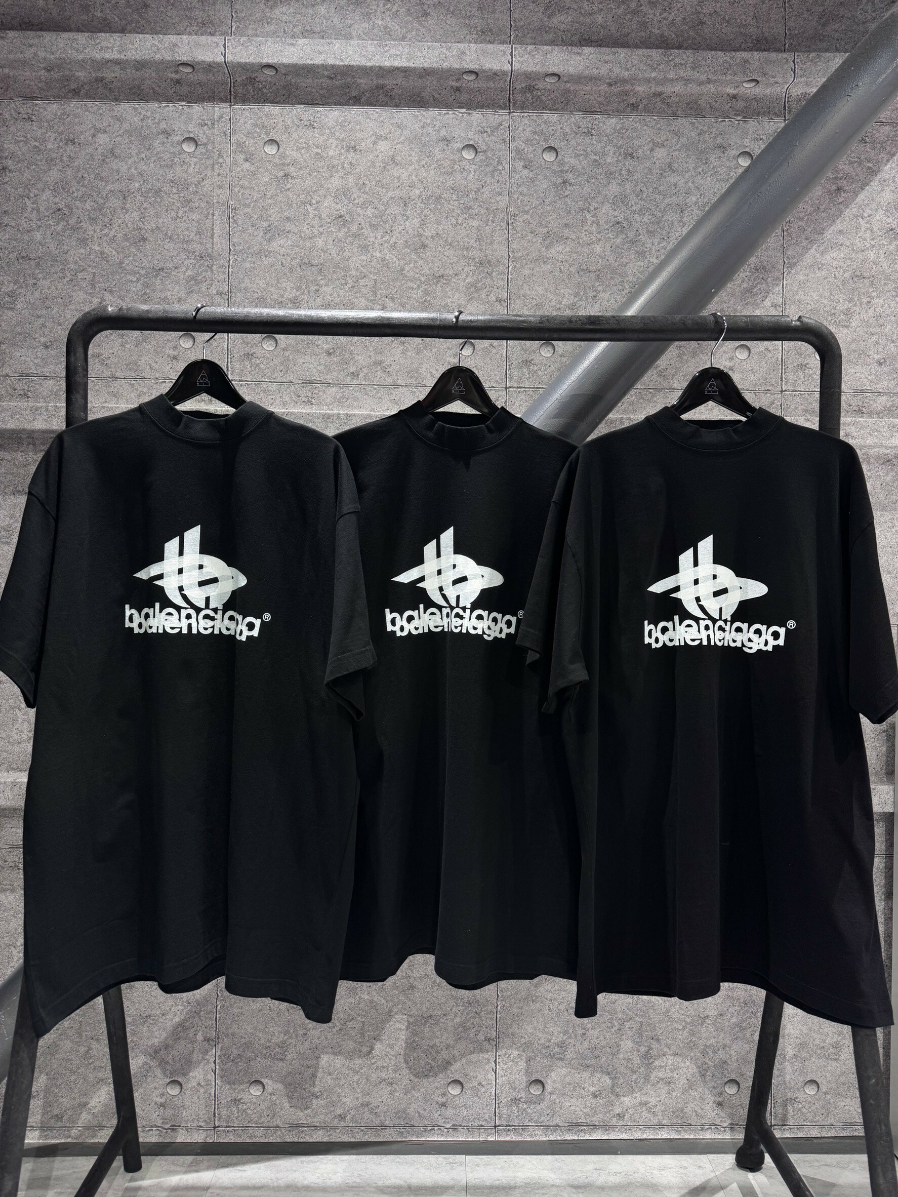 現貨6折 BALENCIAGA 雙面3B幻影Logo短袖 T