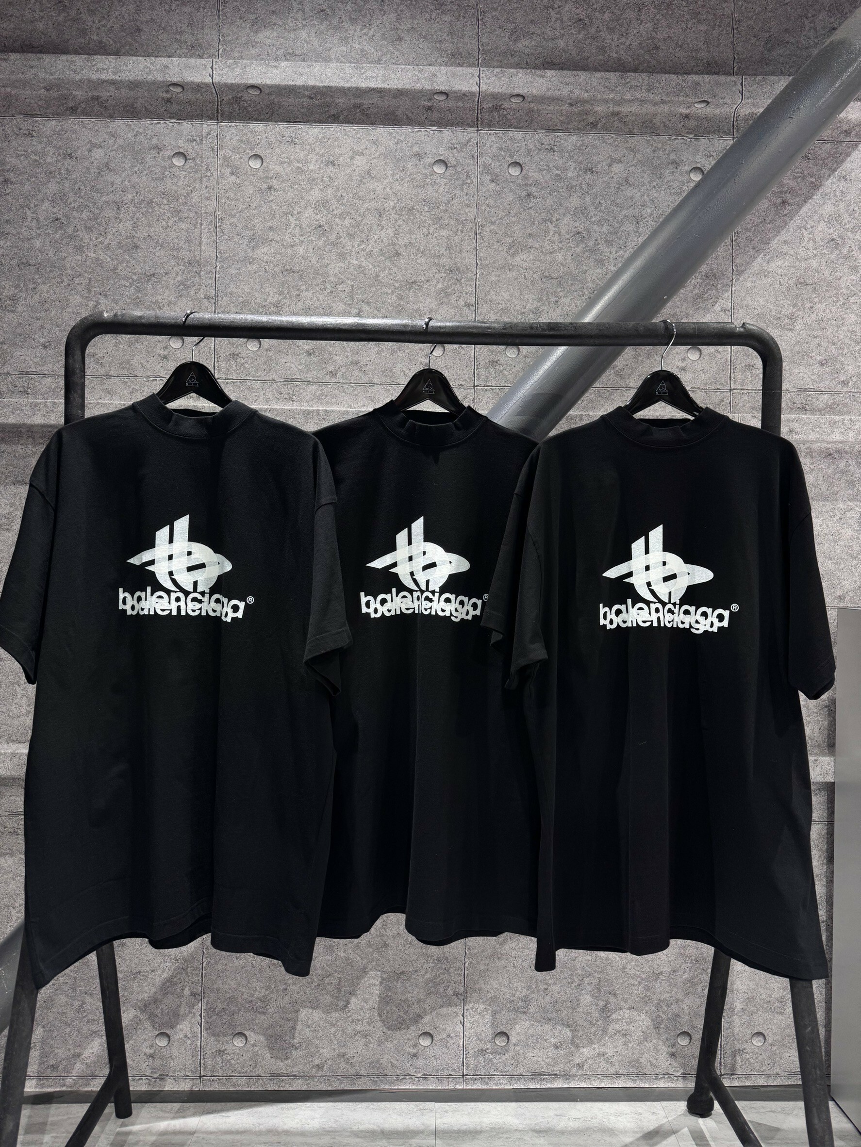 現貨6折 BALENCIAGA 雙面3B幻影Logo短袖 T