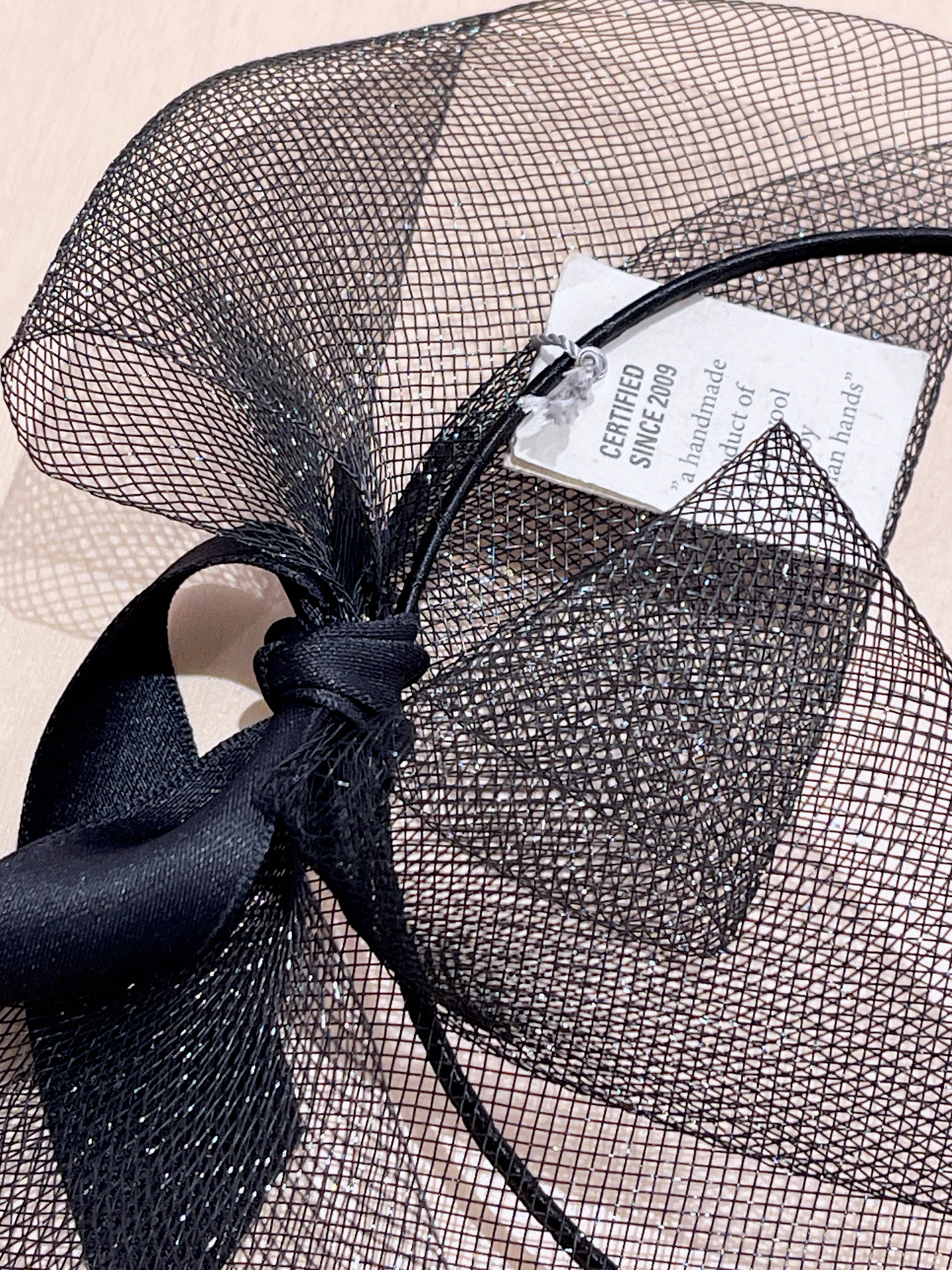 法式典雅蝴蝶結髮箍