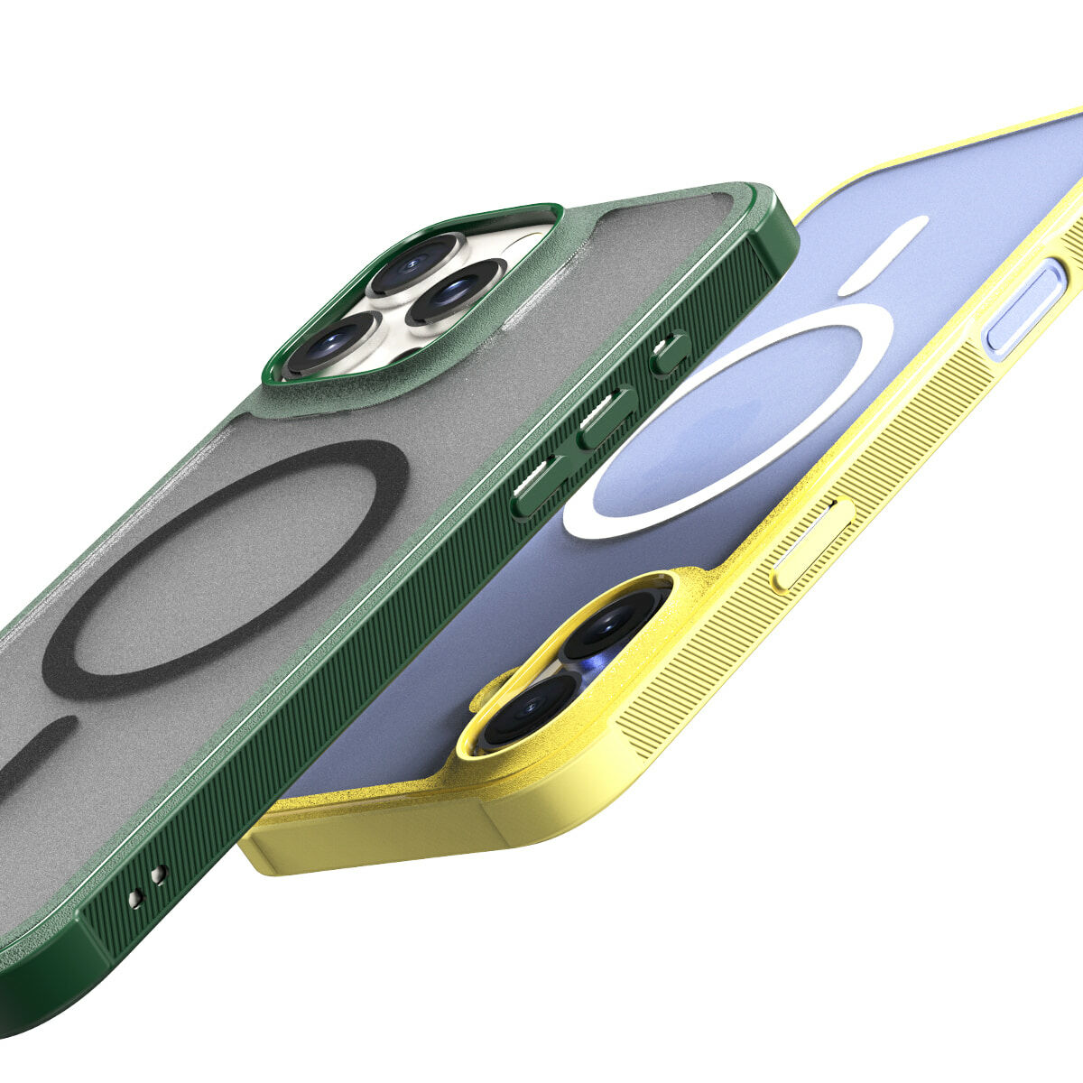 araree Duple M Armor MagSafe 透明混合結構防撞殼-iPhone 16 Series