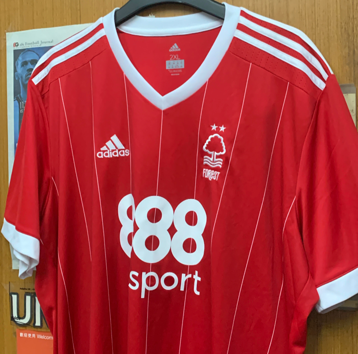 2017 Nottingham Forest Home Shirt
