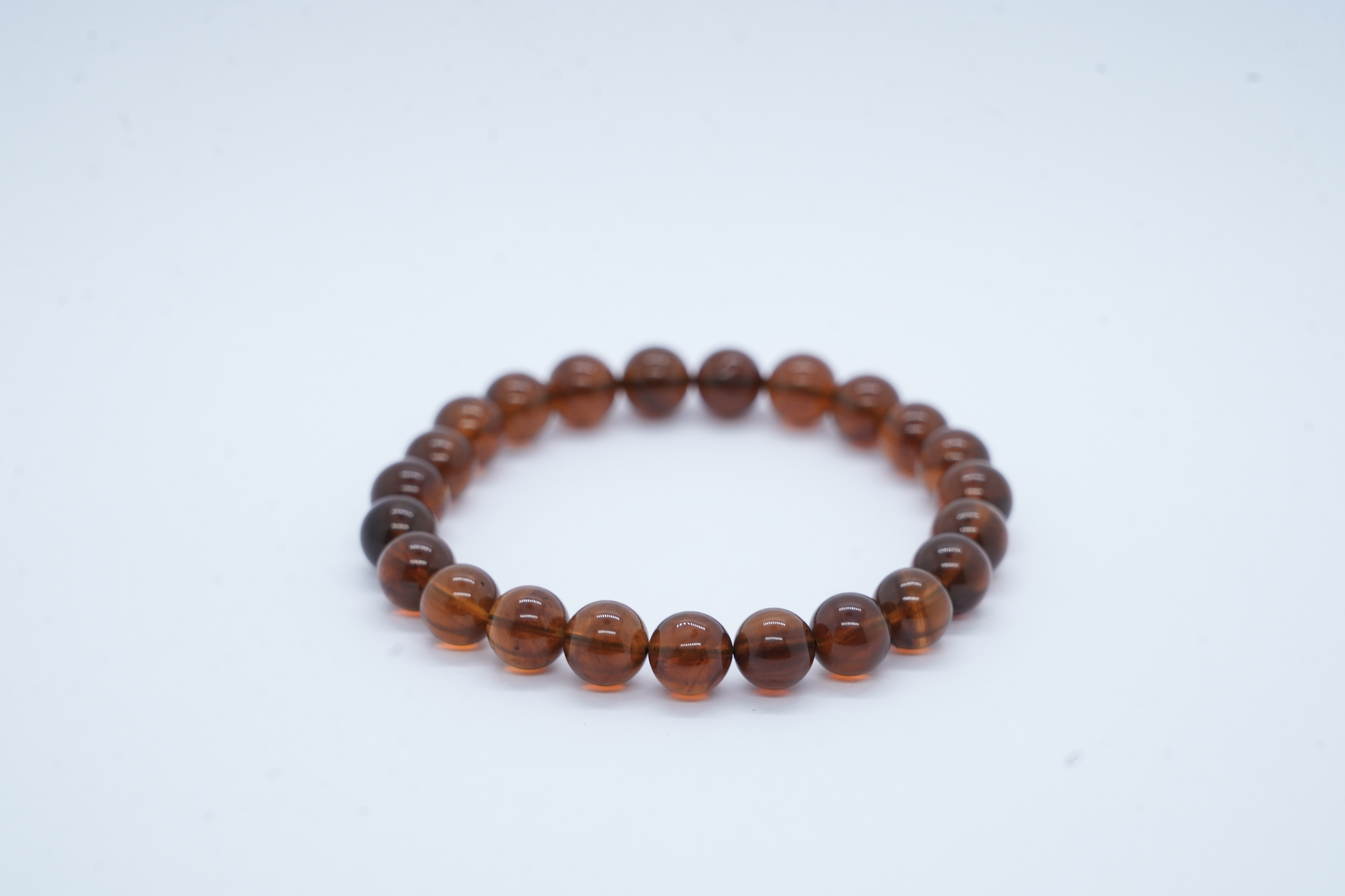 J4 -天然紫蜜蠟手串 8mm