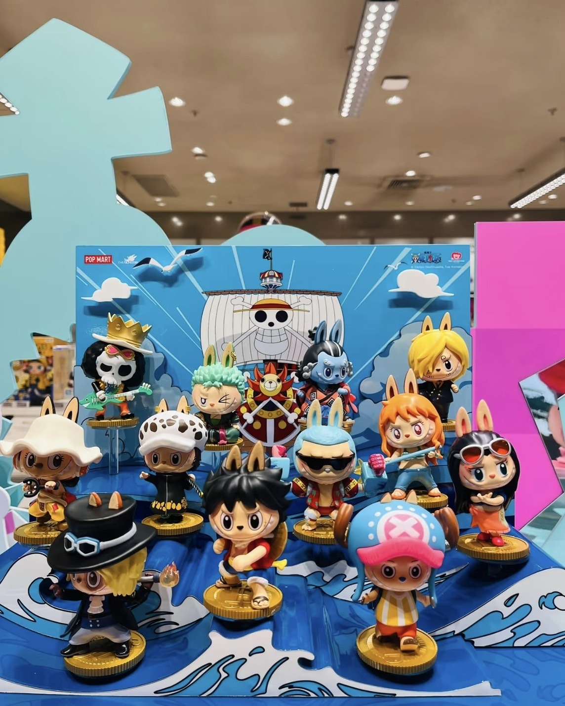 POPMART 泡泡瑪特 拉布布 ONE PIECE 航海王系列 海賊王 labubu 公仔 盲盒