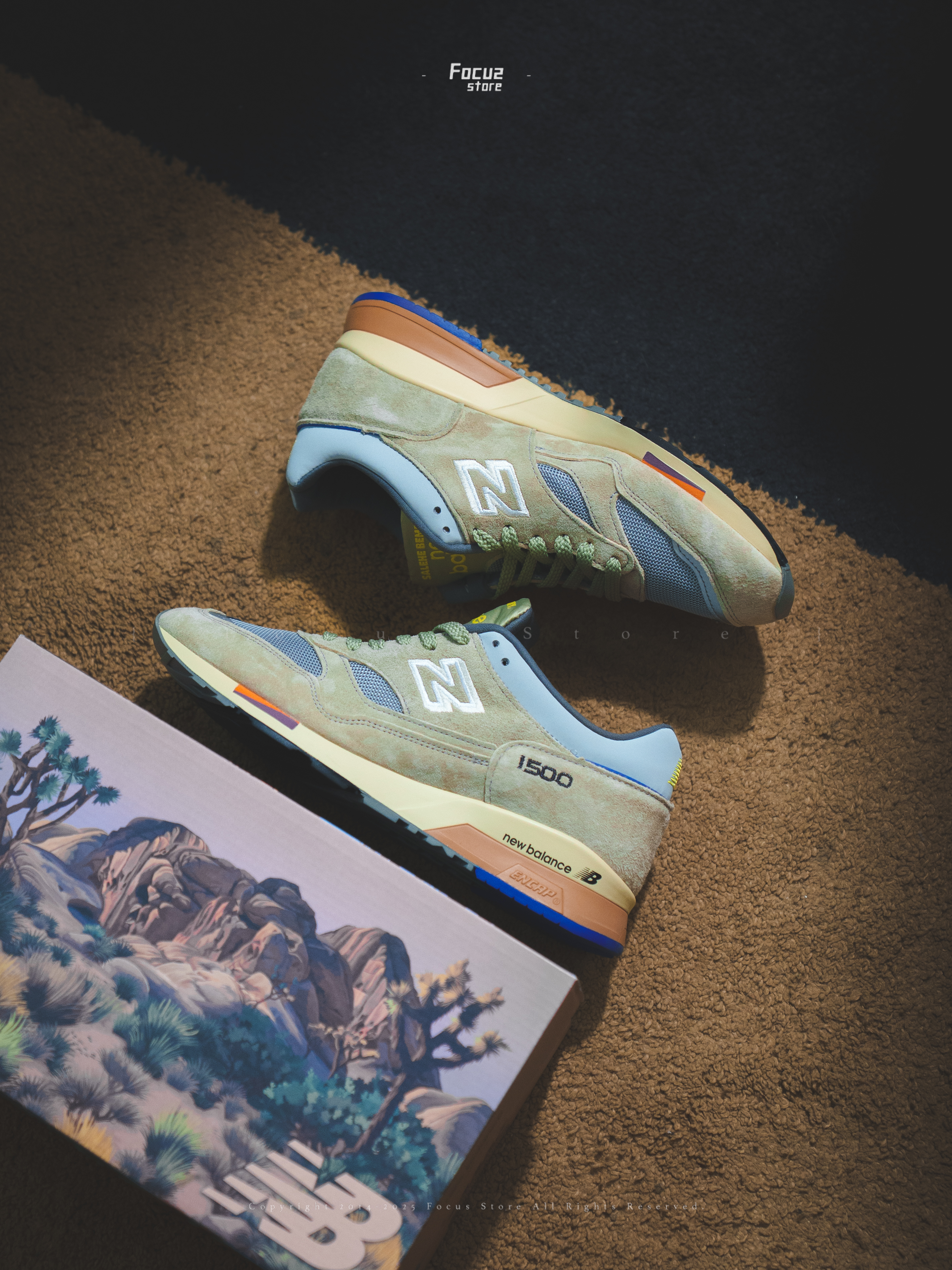 【Focus Store】預購 Salehe Bembury x New Balance 1500 Made in England "Growth Be The Tree" 沙色 U1500SB