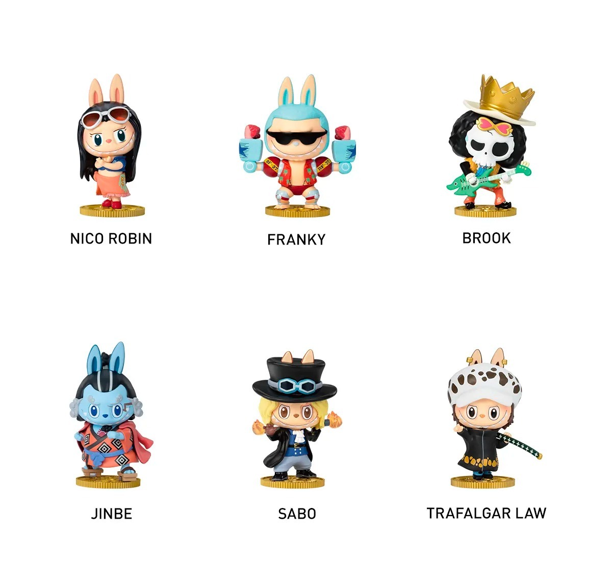 Authentc POP MART LABUBU THE MONSTERS×One Piece Series