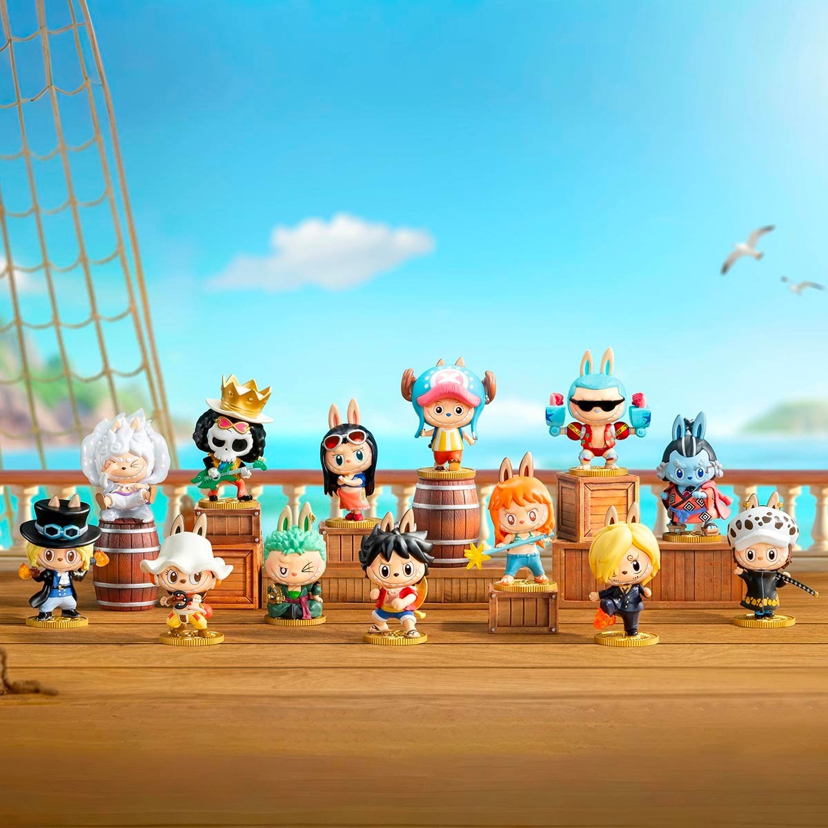 The Monsters x One Piece x POP MART Blind Box Series - The