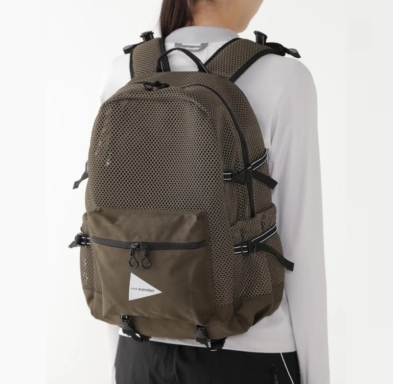 AND WANDER 3D MESH BACKPACK - PRE ORDER ITEM (預訂中)