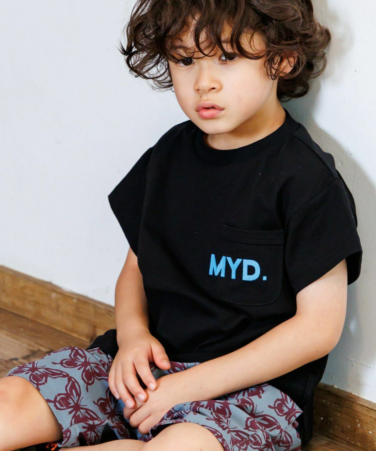 日本 MYD 品牌簡約款 短袖上衣 (共2色，130-150) 520123