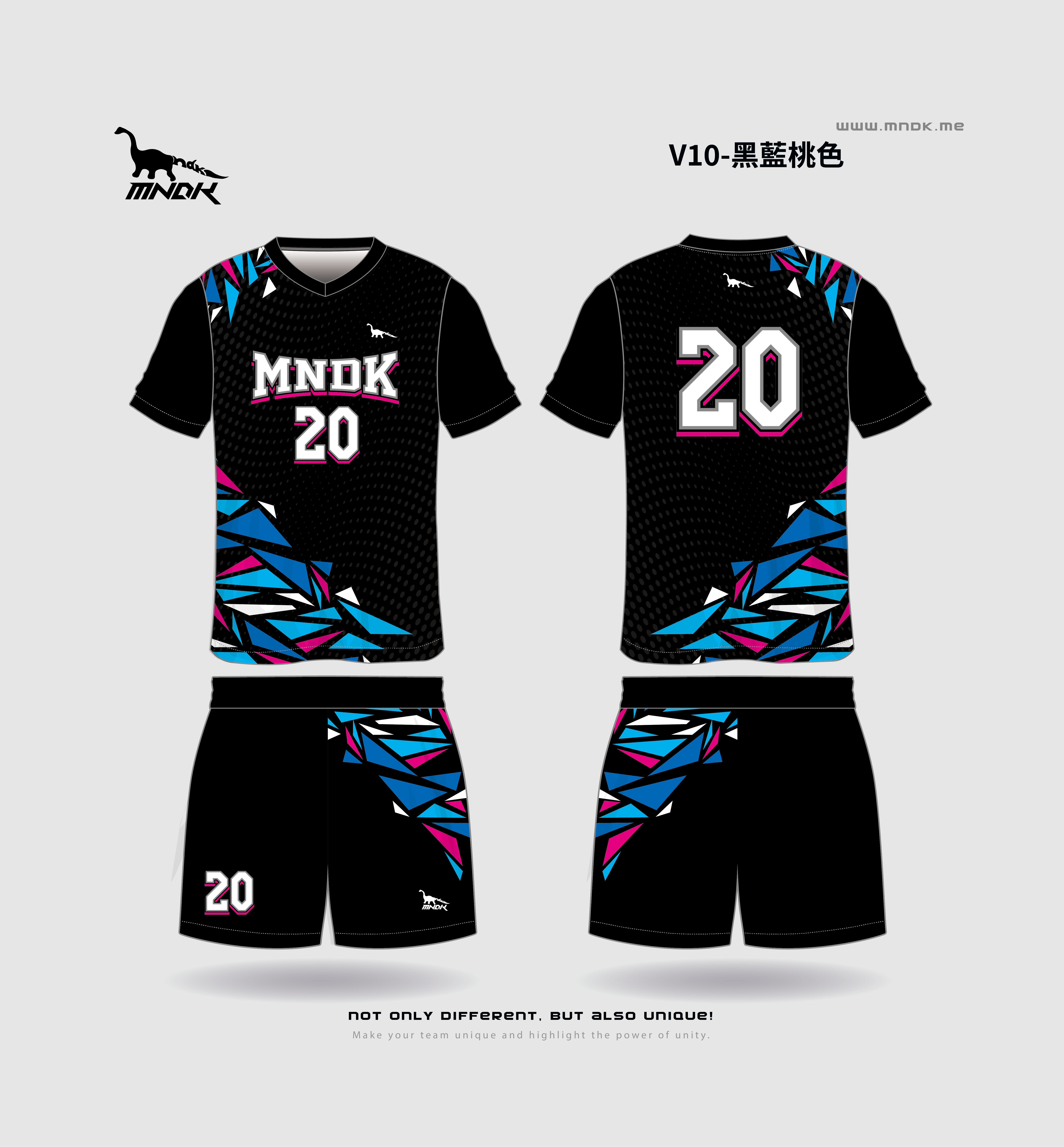 MNDK莫納帝克｜客製化團體服｜專業運動服｜公司制服｜台中-排球V10