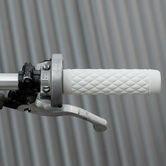 Biltwell 橡膠 握把套 菱格紋 (無邊) - 白