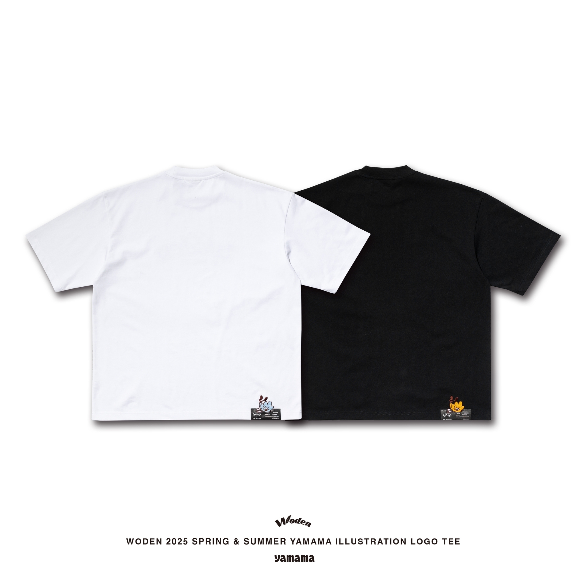 WODEN 2025 Spring & Summer YAMAMA illustration LOGO Tee