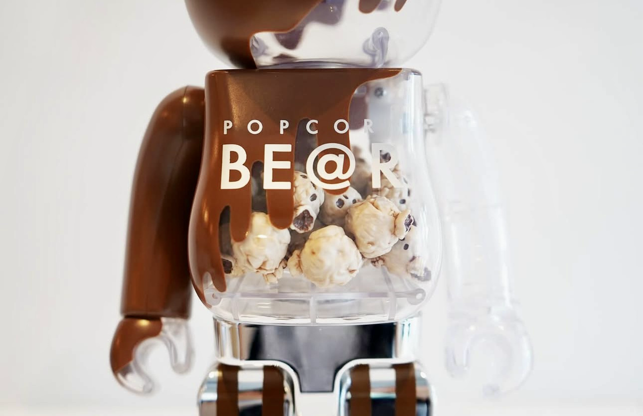 🎏預訂🎏Bearbrick 400% POPCORN BE@R Chocolate