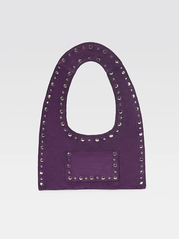 Mini Franca Bag Aubergine