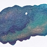 010 青錆 (有粉) 墨事典系列 手作墨水 30ml｜墨事典 臺灣