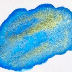 012 人魚的祝福 (有粉) 墨事典系列 手作墨水 30ml｜墨事典 臺灣