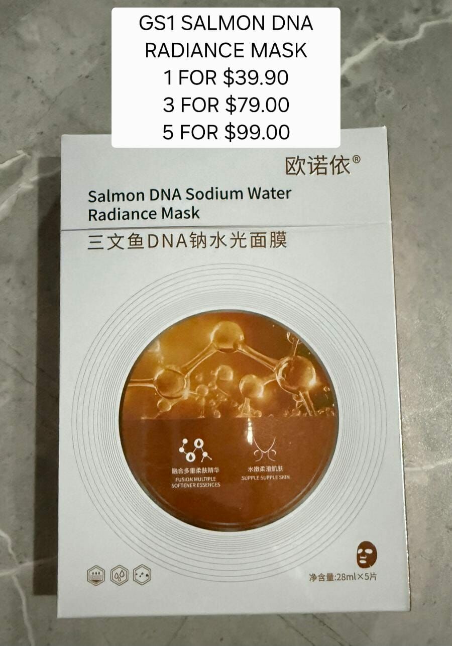1 GS1 SALMON DNA RADIANCE MASK