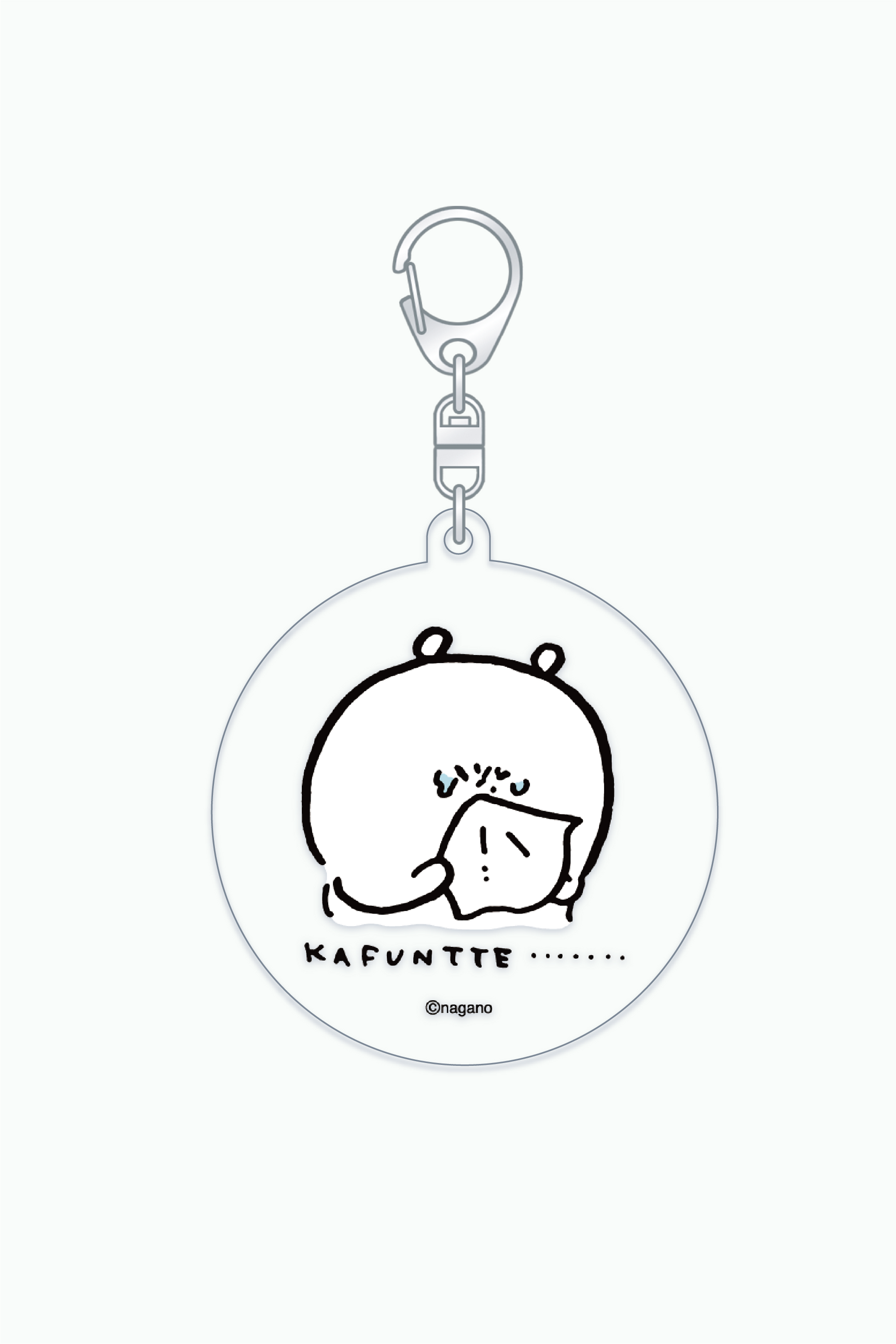 預訂｜白熊 ODM 圓形鎖匙扣 花粉…