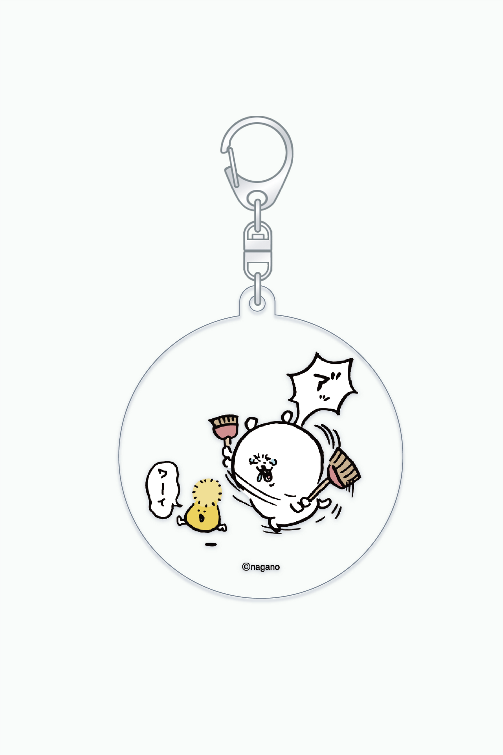 預訂｜白熊 ODM 圓形鎖匙扣 趕走花粉