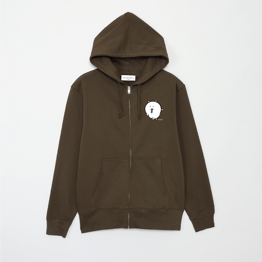 預訂｜白熊 ODM 連帽拉鏈外套 好冷啊流鼻水 左胸圖案