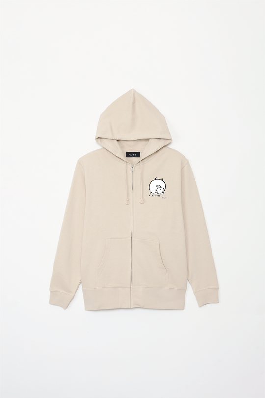 預訂｜白熊 ODM 連帽拉鏈外套 花粉… 左胸圖案