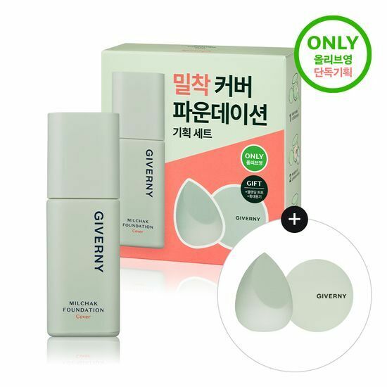 GIVERNY Milchak Foundation Cover 30ml [Olive Young Planning Set]