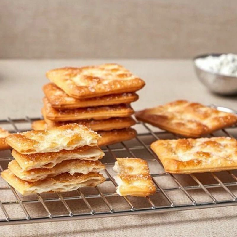 🇰🇷韓國直送 Orion 千層酥餅 楓糖奶油牛角包味 65g/盒 |一套2盒