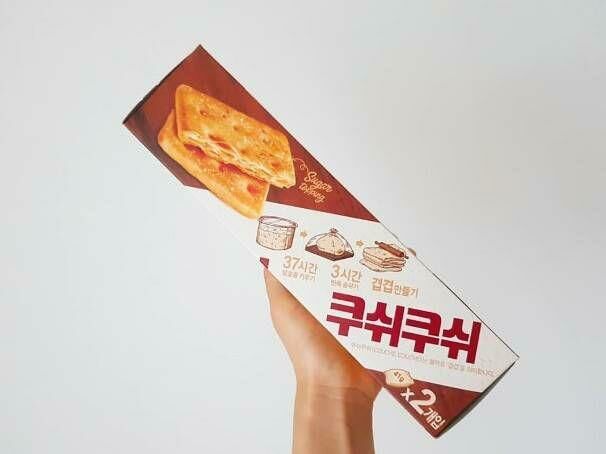 🇰🇷韓國直送 Orion 千層酥餅 楓糖奶油牛角包味 65g/盒 |一套2盒