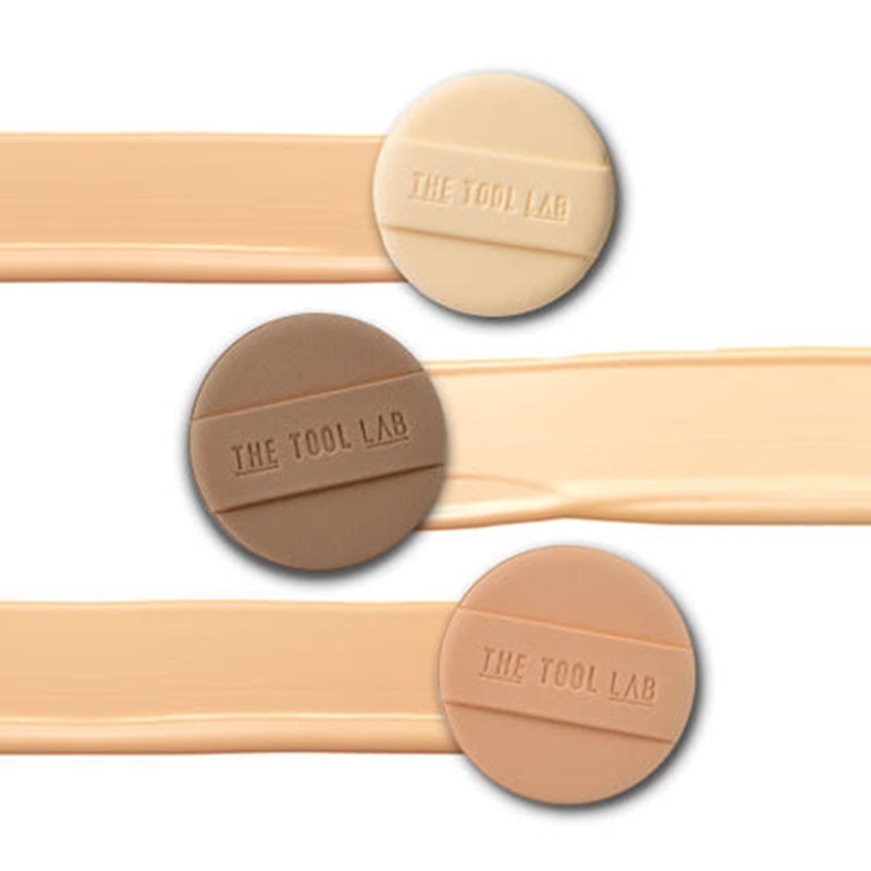 The Tool Lab 完美貼合氣墊粉撲圓形款《可放入cushion使用》Premium Tension Puff for Cushion（2個裝）