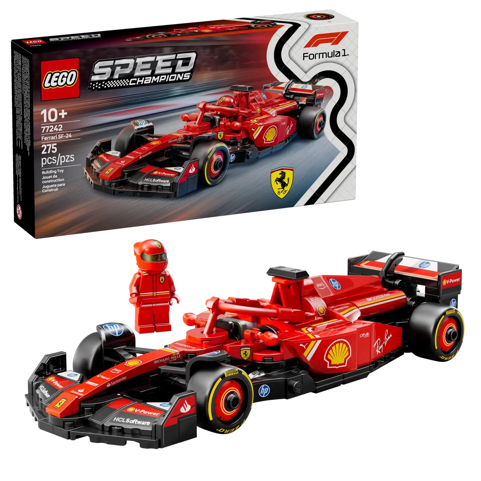 [飛米樂高積木專賣店] LEGO 77242 Speed系列 法拉利 SF-24 F1
