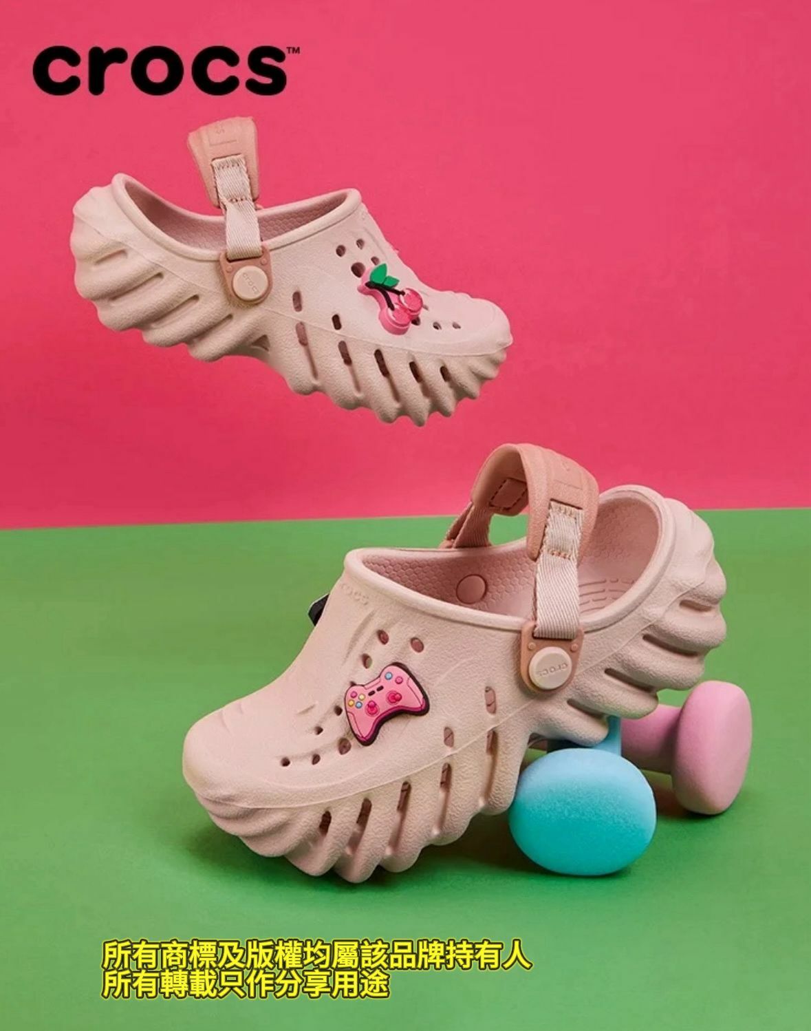 【預購】Crocs Echo G022810 男女同款洞洞鞋