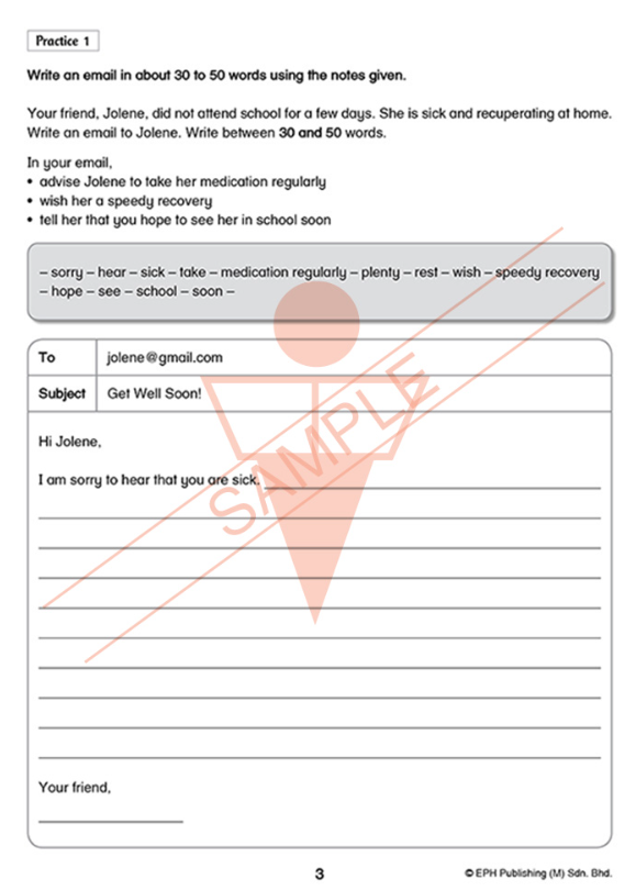 EPH UASA 书写练习 456年纪 1套3本
