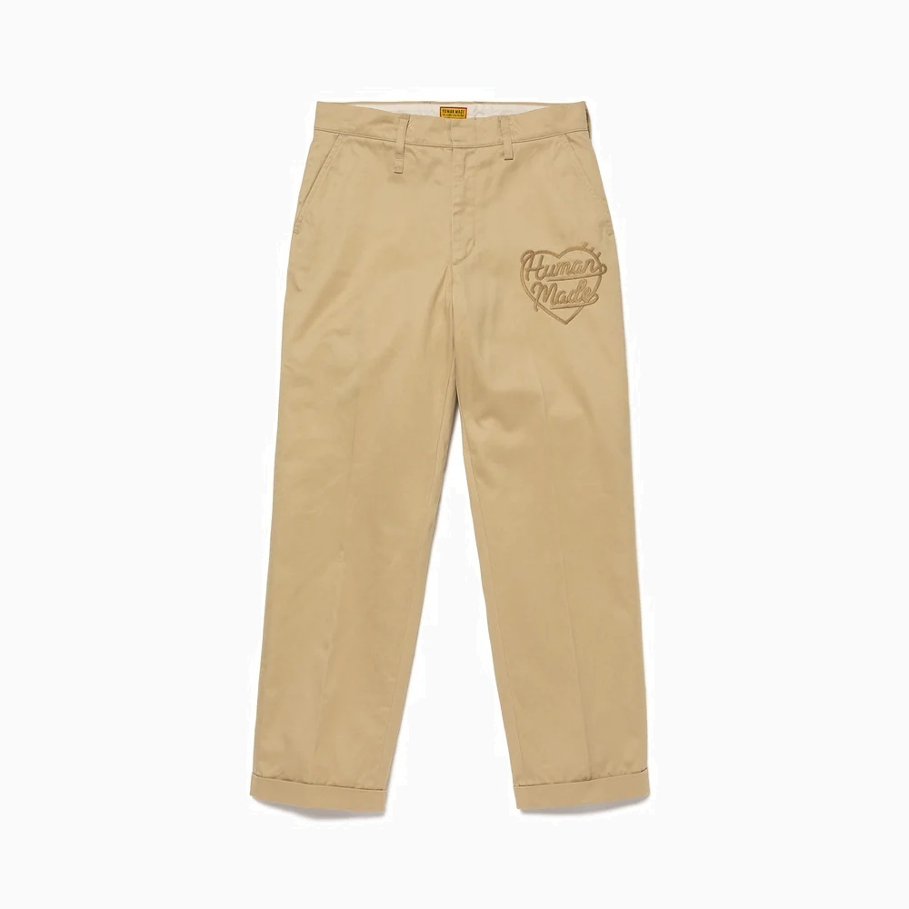 HUMAN MADE 2025 CHINO PANTS - BEIGE PRE ORDER ITEM (預訂中)
