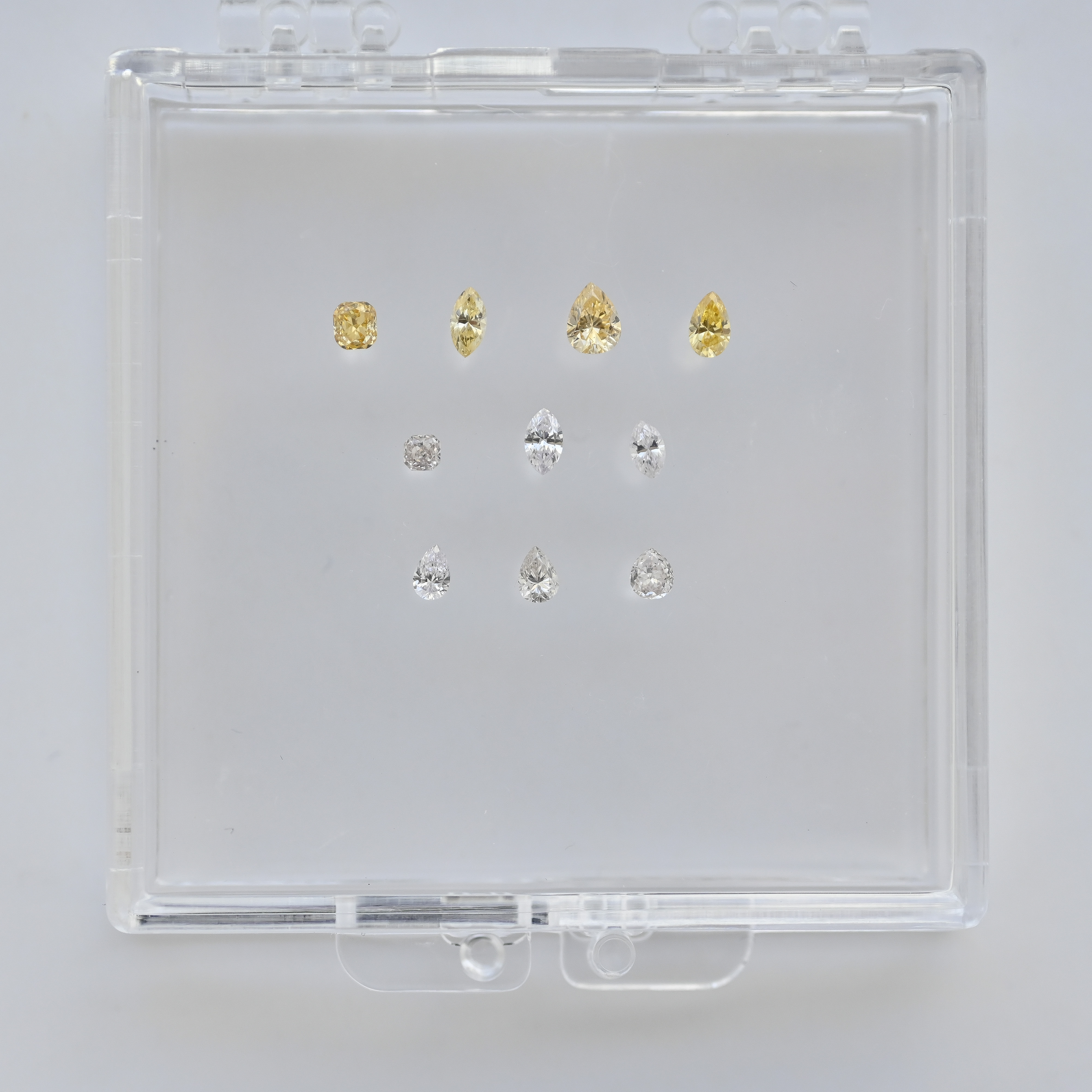 Multi Color Fancy Shape Loose Diamond