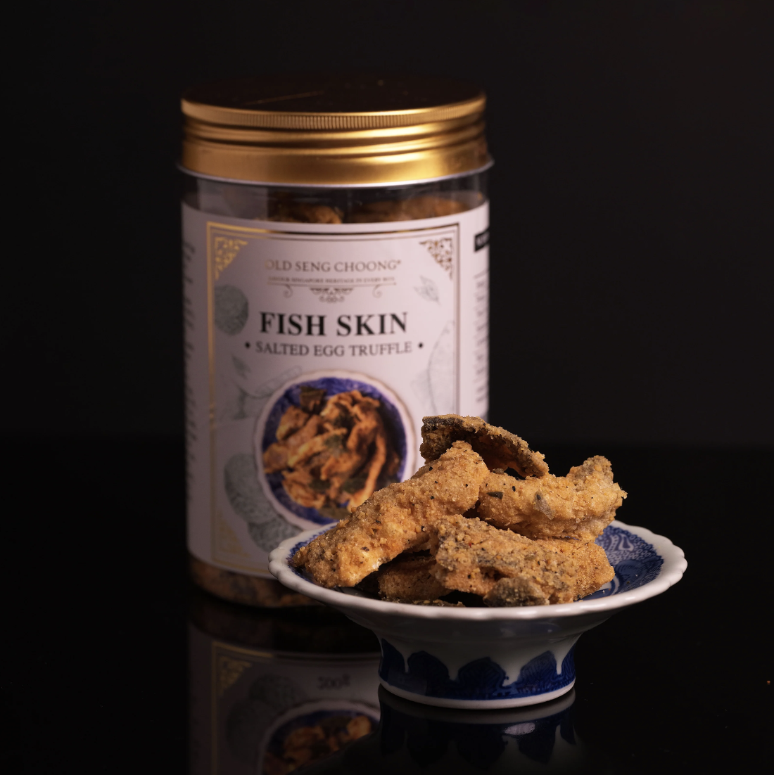 Old Seng Choong Salted Egg Fish Skin